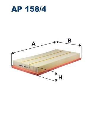 Luftfilter Filtron AP 158/4 FILTRON Luftfilter Filtron AP 158/4 FILTRON