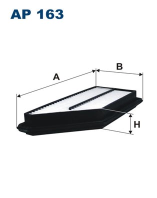 Luftfilter Filtron AP 163 FILTRON Luftfilter Filtron AP 163 FILTRON