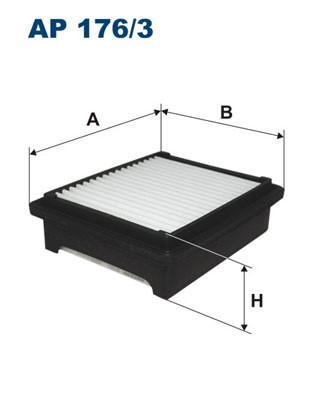 Luftfilter Filtron AP 176/3 FILTRON Luftfilter Filtron AP 176/3 FILTRON