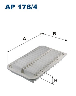 Luftfilter Filtron AP 176/4 FILTRON