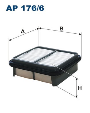 Luftfilter Filtron AP 176/6 FILTRON Luftfilter Filtron AP 176/6 FILTRON