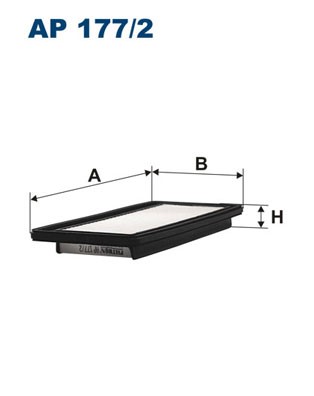 Luftfilter Filtron AP 177/2 FILTRON