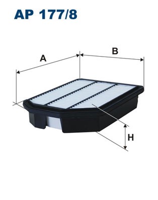 Luftfilter Filtron AP 177/8 FILTRON Luftfilter Filtron AP 177/8 FILTRON