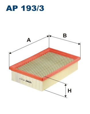 Luftfilter Filtron AP 193/3 FILTRON Luftfilter Filtron AP 193/3 FILTRON