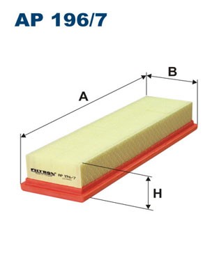 Luftfilter Filtron AP 196/7 FILTRON