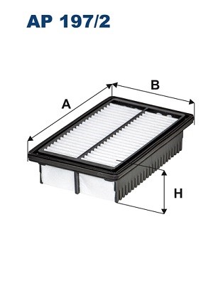 Luftfilter Filtron AP 197/2 FILTRON