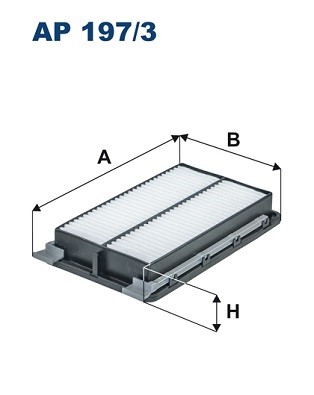 Luftfilter Filtron AP 197/3 FILTRON