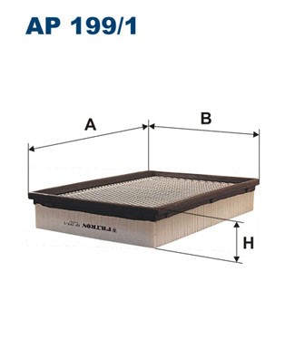 Luftfilter Filtron AP 199/1 FILTRON Luftfilter Filtron AP 199/1 FILTRON