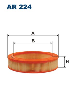 Luftfilter Filtron AR 224 FILTRON