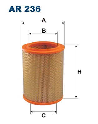 Luftfilter Filtron AR 236 FILTRON Luftfilter Filtron AR 236 FILTRON