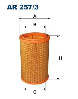 Luftfilter Filtron AR 257/3 FILTRON