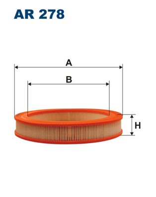 Luftfilter Filtron AR 278 FILTRON