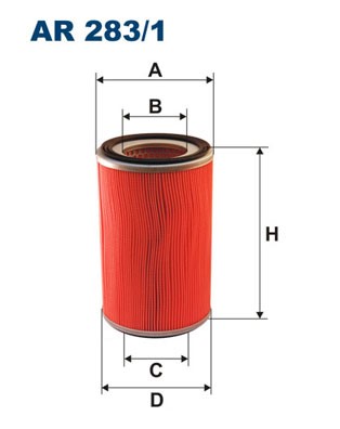 Luftfilter Filtron AR 283/1 FILTRON