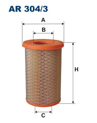 Luftfilter Filtron AR 304/3 FILTRON
