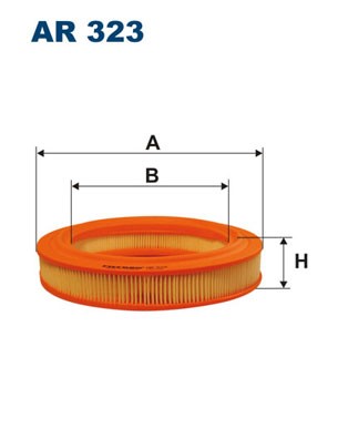 Luftfilter Filtron AR 323 FILTRON Luftfilter Filtron AR 323 FILTRON