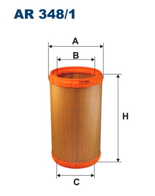 Luftfilter Filtron AR 348/1 FILTRON