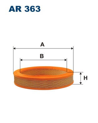 Luftfilter Filtron AR 363 FILTRON