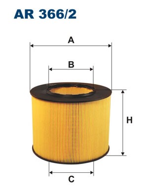 Luftfilter Filtron AR 366/2 FILTRON