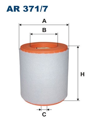 Luftfilter Filtron AR 371/7 FILTRON Luftfilter Filtron AR 371/7 FILTRON