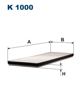 Kupefilter Filtron K 1000 FILTRON