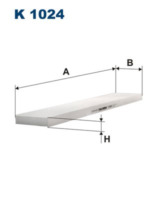 Kupefilter Filtron K 1024 FILTRON