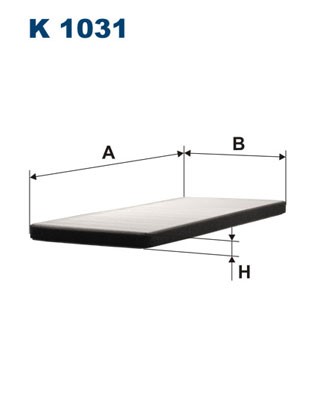 Kupefilter Filtron K 1031 FILTRON