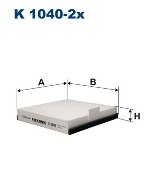 Kupefilter Filtron K 1040-2x FILTRON