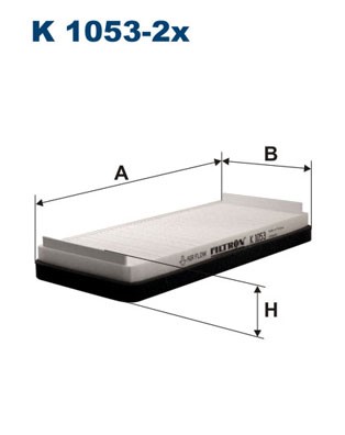 Kupefilter Filtron K 1053-2x FILTRON