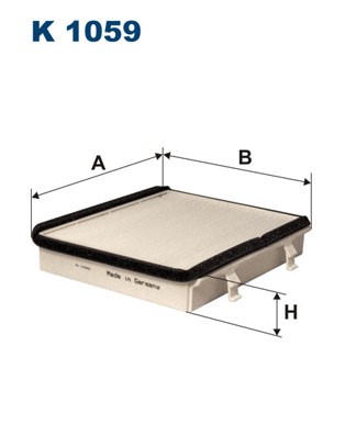 Kupefilter Filtron K 1059 FILTRON
