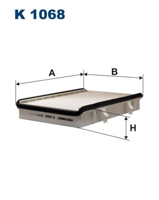 Kupefilter Filtron K 1068 FILTRON