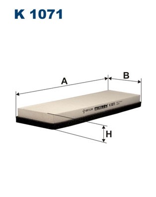 Kupefilter Filtron K 1071 FILTRON