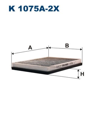 Kupefilter Filtron K 1075A-2x FILTRON