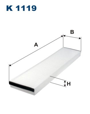 Kupefilter Filtron K 1119 FILTRON