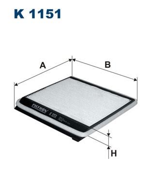 Kupefilter Filtron K 1151 FILTRON