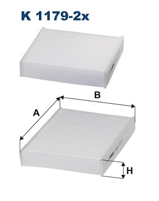 Kupefilter Filtron K 1179-2x FILTRON