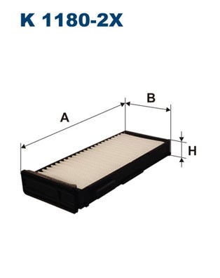 Kupefilter Filtron K 1180-2x FILTRON