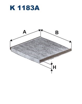 Kupefilter Filtron K 1183A FILTRON