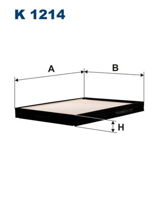 Kupefilter Filtron K 1214 FILTRON