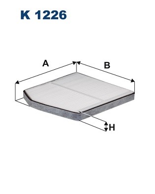 Kupefilter Filtron K 1226 FILTRON