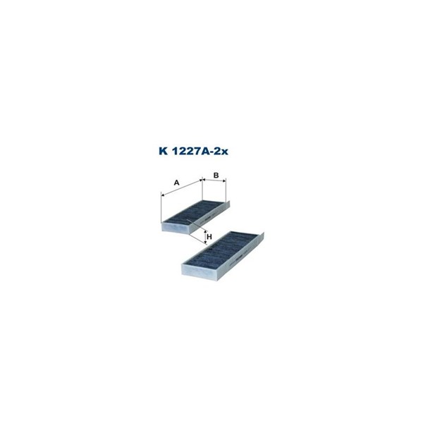 Kupefilter Filtron K 1227A-2x FILTRON