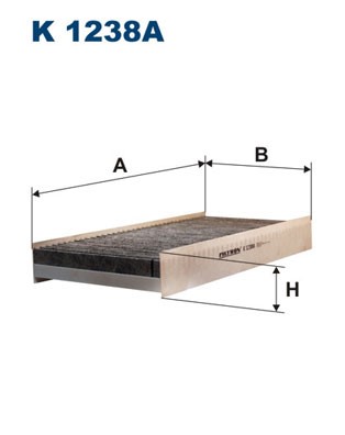 Kupefilter Filtron K 1238A FILTRON