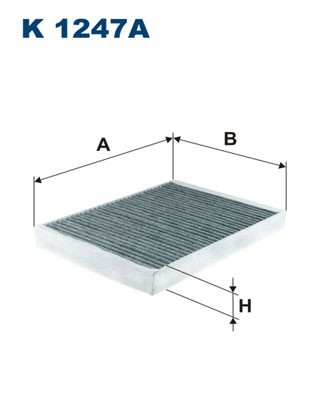 Kupefilter Filtron K 1247A FILTRON