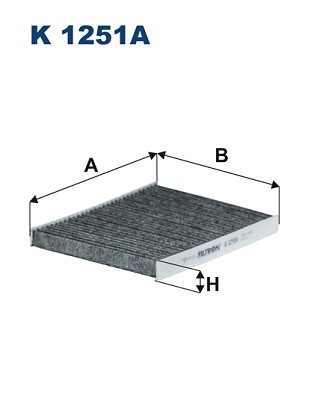 Kupefilter Filtron K 1251A FILTRON