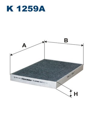 Kupefilter Filtron K 1259A FILTRON Kupefilter Filtron K 1259A FILTRON