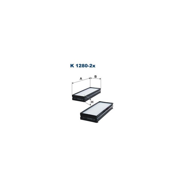 Kupefilter Filtron K 1280-2x FILTRON