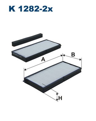 Kupefilter Filtron K 1282-2x FILTRON