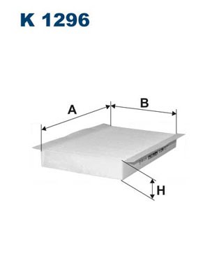 Kupefilter Filtron K 1296 FILTRON Kupefilter Filtron K 1296 FILTRON