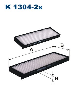 Kupefilter Filtron K 1304-2x FILTRON