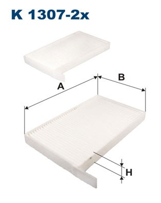 Kupefilter Filtron K 1307-2x FILTRON
