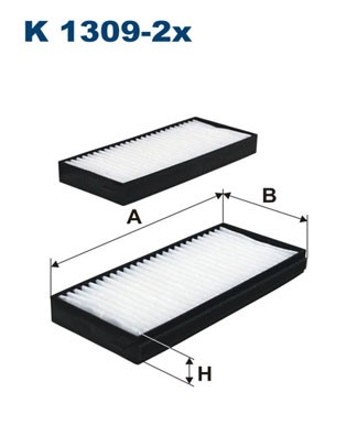 Kupefilter Filtron K 1309-2x FILTRON